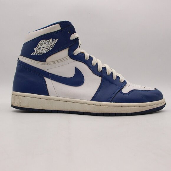 Nike Air Jordan 1 Retro High OG Storm Blue 2016 Men's Size 9.5 Sneakers